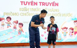 Hơn 340 trẻ trải nghiệm "Em là chiến sĩ cảnh sát phòng cháy, chữa cháy và cứu nạn, cứu hộ"