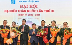 Thiếu tướng, nhạc sĩ Nguyễn Đức Trịnh tái đắc cử Chủ tịch Hội Nhạc sĩ Việt Nam