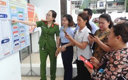 Nữ cán bộ Công an "vượt sóng" hoàn thành nhiệm vụ