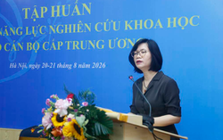 Nâng cao năng lực ứng dụng AI trong nghiên cứu khoa học cho cán bộ TƯ Hội LHPN Việt Nam