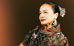 Diễn viên Tú Oanh biến hóa với thiết kế của Cao Minh Tiến