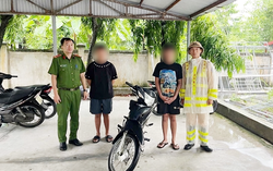 Kiểm tra xe không biển số, phát hiện phương tiện trộm cắp