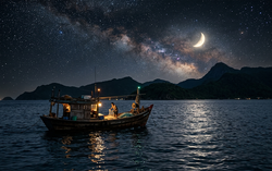 Biển đêm mùa hạ