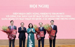 Chỉ định 3 Phó Bí thư chuyên trách Đảng ủy Mặt trận Tổ quốc, các đoàn thể Trung ương