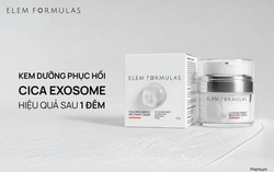 Kem dưỡng phục hồi Cica Exosome: Phục hồi hàng rào da từ nền tảng