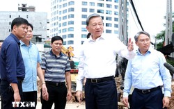Tổng Bí thư, Chủ tịch nước Tô Lâm kiểm tra tiến độ Vành đai 1, trường học mới tại Hà Nội