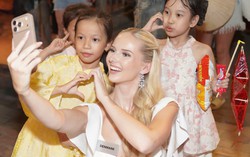 Thí sinh Miss World 2026 trao quà Trung thu cho trẻ em Khánh Hòa