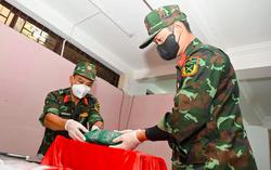 Đào 200m³ đất, phát hiện thêm 15 bộ hài cốt liệt sĩ tại Công viên Lê Thị Riêng
