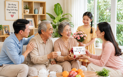 Diễn đàn tháng 8: Báo hiếu có nhất thiết phải sống chung?