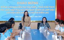 Lãnh đạo Hội LHPN Việt Nam lắng nghe tâm tư, nguyện vọng của cán bộ Hội ở cơ sở