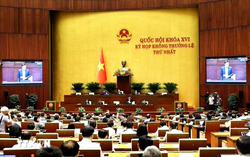 Thông cáo báo chí số 6, Kỳ họp không thường lệ thứ Nhất, Quốc hội khóa XVI