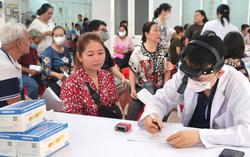 TPHCM: Đông đảo người dân tham gia ngày hội chăm sóc sức khỏe