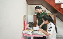 5 năm làm "con nuôi" Đồn Biên phòng, cô học trò có thêm điểm tựa đến trường