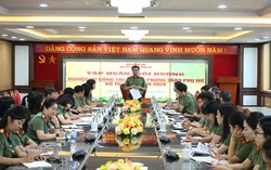 Bộ tư lệnh Cảnh vệ tập huấn, bồi dưỡng nghiệp vụ công tác Hội và phong trào phụ nữ