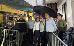 Chủ tịch Hà Nội kiểm tra hiện trường, chỉ đạo làm rõ vụ cháy khiến 5 người tử vong ở Tây Hồ