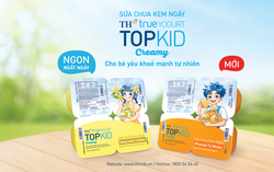 Tập đoàn TH ra mắt Sữa Chua Kem Ngậy Hương Vanilla Tự Nhiên & Phomat Tự Nhiên TH true YOGURT TOPKID