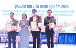 Hội viên danh dự tại TPHCM hiến kế đồng hành với hoạt động Hội