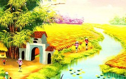 Nhớ nơi con sông qua làng