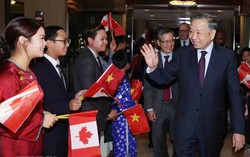 Tổng Bí thư, Chủ tịch nước Tô Lâm bắt đầu chuyến thăm cấp Nhà nước tới Canada