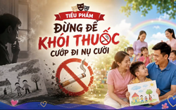 Phụ nữ truyền thông điệp phòng, chống tác hại của thuốc lá qua những tiểu phẩm sáng tạo