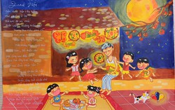 Thiếu nhi "kể chuyện dưới trăng" bằng thơ và tranh