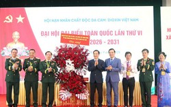 Trung tướng Nguyễn Hữu Chính tái đắc cử Chủ tịch Hội Nạn nhân chất độc da cam/dioxin Việt Nam