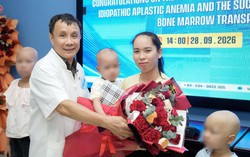 Em bé 1,5 tuổi hiến tủy cứu chị gái mắc suy tủy xương