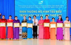 Hội LHPN tỉnh Vĩnh Long biểu dương 25 mô hình tiêu biểu học tập và làm theo Bác