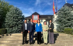 Đoàn công tác Hội LHPN Việt Nam và TYM thăm Phái đoàn Thường trực Việt Nam tại Geneva