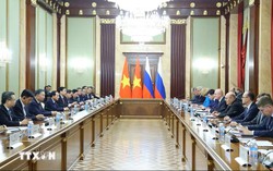 Tổng Bí thư, Chủ tịch nước Tô Lâm hội kiến Thủ tướng Nga Mikhail Mishustin