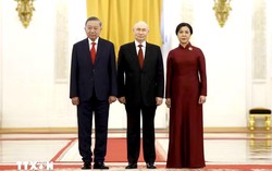 Tổng thống Nga Vladimir Putin chủ trì Lễ đón Tổng Bí thư, Chủ tịch nước Tô Lâm và Phu nhân