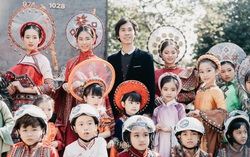 Ngắm màn trình diễn áo dài cực yêu của dàn mẫu nhí Học viện Nghệ thuật Happy Life