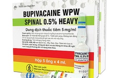 13/16 tiêu chí của mẫu thuốc tê khiến sản phụ tử vong ở Đà Nẵng đạt yêu cầu