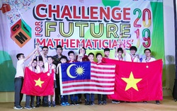 Học sinh Việt Nam đoạt 10 huy chương vàng cuộc thi "Thử thách nhà Toán học tương lai"