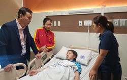 Trung vệ đội bóng đá nữ Việt Nam nhập viện sau chung kết SEA Games 30