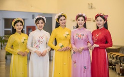 Dàn mỹ nhân trình diễn áo dài vì trẻ em nghèo
