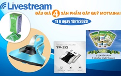 11h00 ngày 10/1: Livestream đấu giá 4 sản phẩm hấp dẫn gây quỹ Mottainai