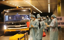 30 công dân Việt Nam trở về từ Trung Quốc có sức khỏe ổn định