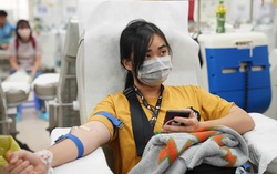 Nguồn dự trữ cạn kiệt, BV Truyền máu Huyết học TPHCM mong người dân tình nguyện hiến máu