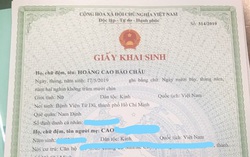 Cha mẹ ly thân, con gái có hai giấy khai sinh mang hai tên khác nhau