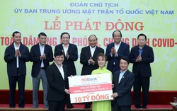 Các ngân hàng tặng 140 tỷ đồng ủng hộ công tác phòng, chống dịch Covid-19