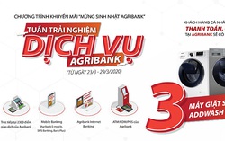 Trải nghiệm dịch vụ nhân dịp sinh nhật Agribank, cơ hội nhận hơn 580 giải thưởng tổng trị giá 1 tỷ đồng