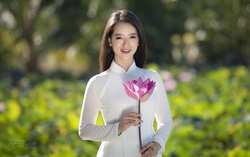 Top 10 Miss Photo Thạch Thảo và đam mê đặc biệt với áo dài