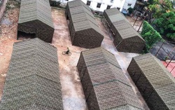 Hình ảnh bệnh viện Dã chiến lập trong bệnh viện Bạch Mai