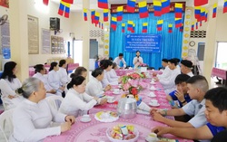 Đưa kiến thức phòng chống dịch đến các chức sắc, chức việc họ Đạo