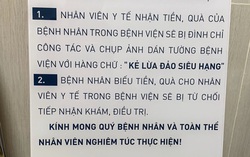 BV Phụ sản Hà Nội: Bác sĩ nhận phong bì sẽ bị chụp ảnh dán tường kèm dòng chữ "kẻ lừa đảo siêu hạng"