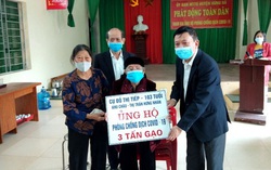 Cụ bà 103 tuổi ủng hộ 3 tấn gạo chống dịch Covid-19