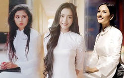 Vẻ đẹp tinh khôi gây thương nhớ của tà áo dài trắng