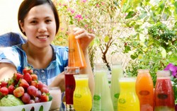 Cô gái xứ Nghệ khởi nghiệp với nước ép trái cây