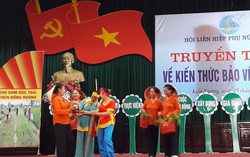 Thái Bình hiện có 1.655 tổ thu gom rác thải do phụ nữ đảm nhiệm